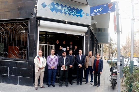 بازدید دکتر علامه از دانشکده طب ایرانی 