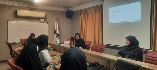 جلسه ارائه مقاله دکتر المیرا کلانتری