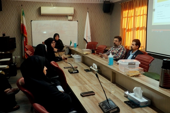 جلسه گزارش صبحگاهی دکتر سیما رهروان 