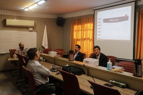 جلسه گزارش صبحگاهی دکتر سمیعیان 